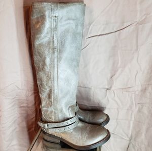 Steve Madden Leather Maddock boots. Size 8.5